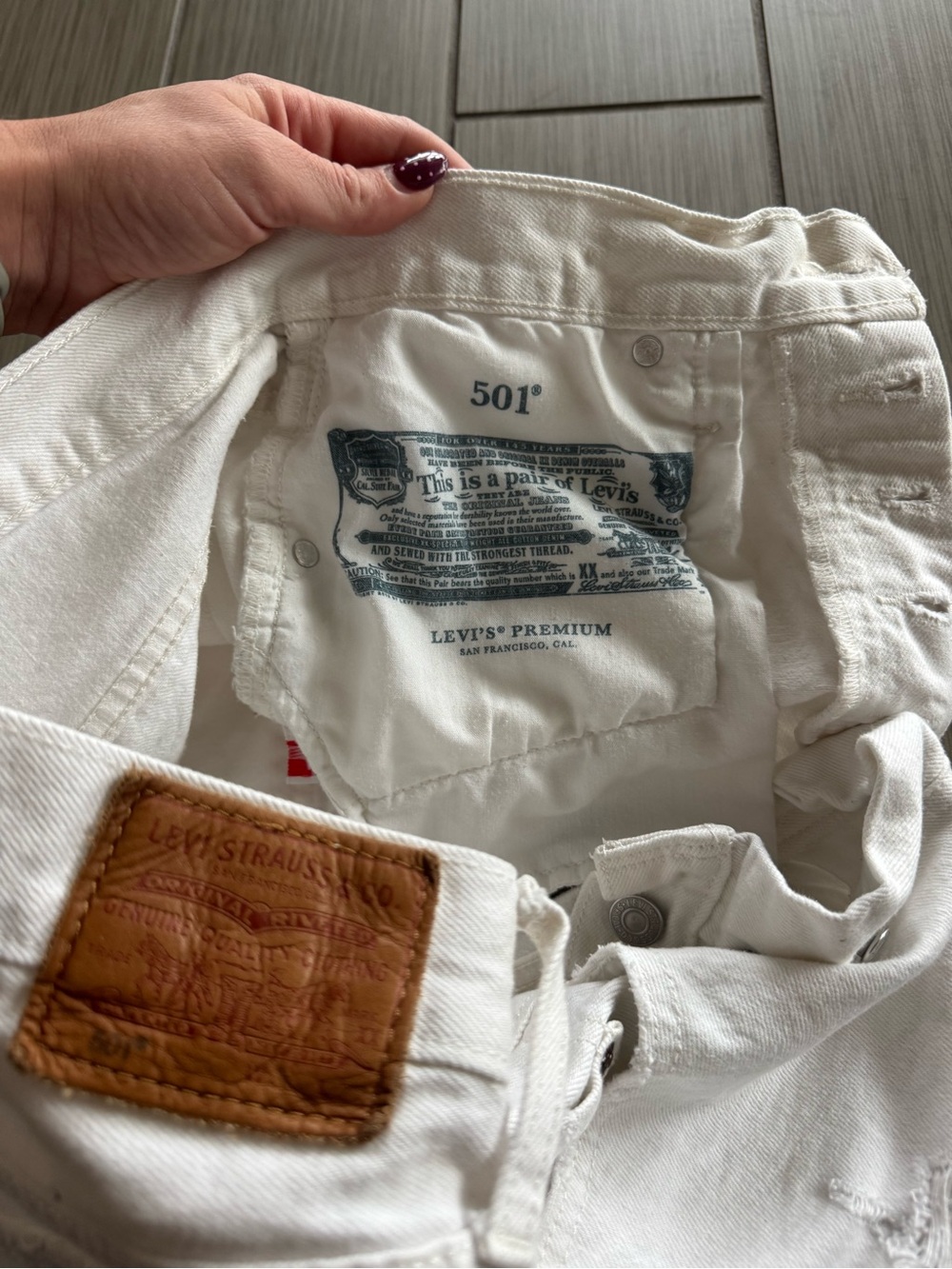 Levi’s 501 denim shorts - Picture 4 of 4